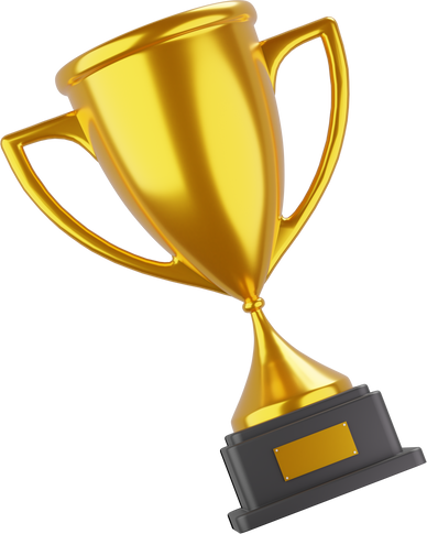 Gold Championship Trophy 